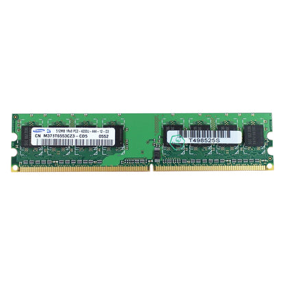 M378T6553CZ3 Samsung 512MB PC2-4200 DDR2-533MHz non-ECC Unbuffered CL4 240-Pin DIMM Memory Module
