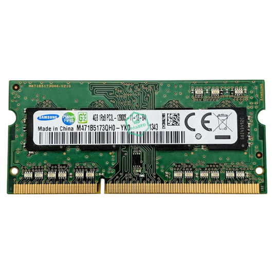 M471B5173QH0-YK0 Samsung 4GB PC3-12800 DDR3-1600MHz non-ECC Unbuffered CL11 204-Pin SoDimm 1.35V Low Voltage Single Rank Memory Module
