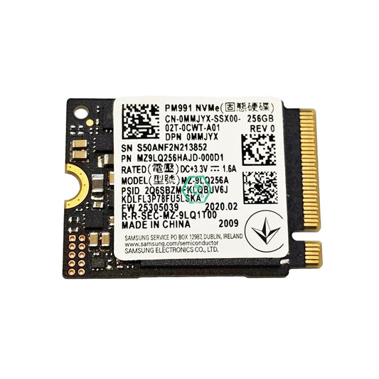 MZ9LQ256HAJD-000D1 Samsung Pm991 256GB M.2 Nvme 30Mm