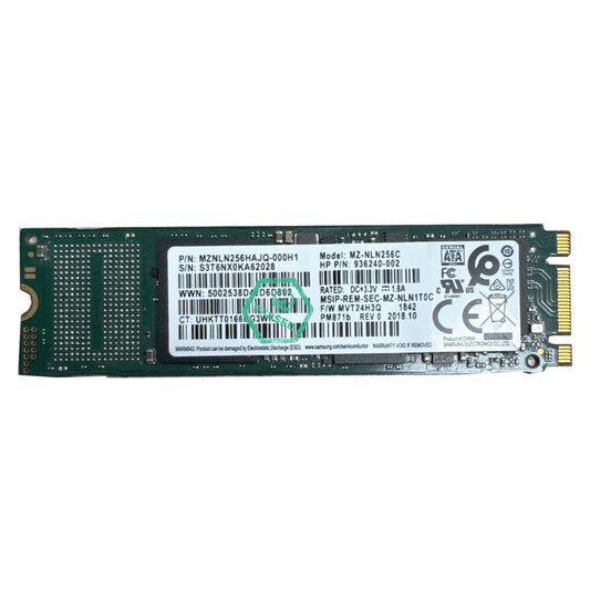 MZNLN256HAJQ-000D1 Samsung PM871b Series 256GB TLC SATA 6Gbps M.2 2280 Internal Solid State Drive (SSD)