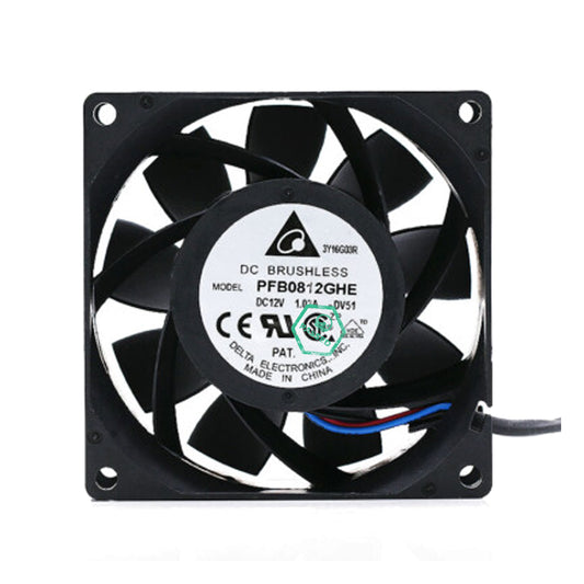 PFB0812GHE HP 80mm x 38mm 4U form Factor PCI Fan for ProLiant ML310e Gen8 Server