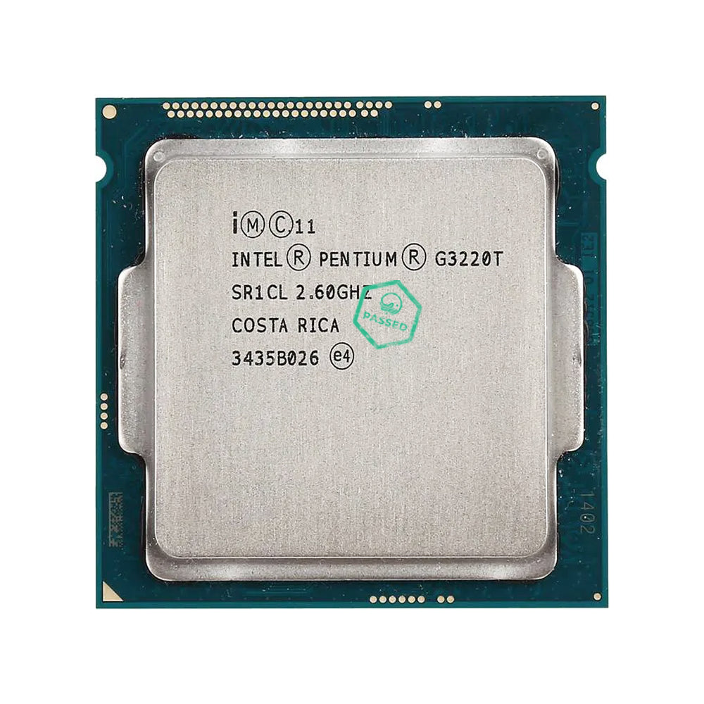 SR1CL Intel Pentium G3220T Dual-Core 2.60GHz 5.00GT/s DMI2 3MB L3 Cache Socket LGA1150 Desktop Processor