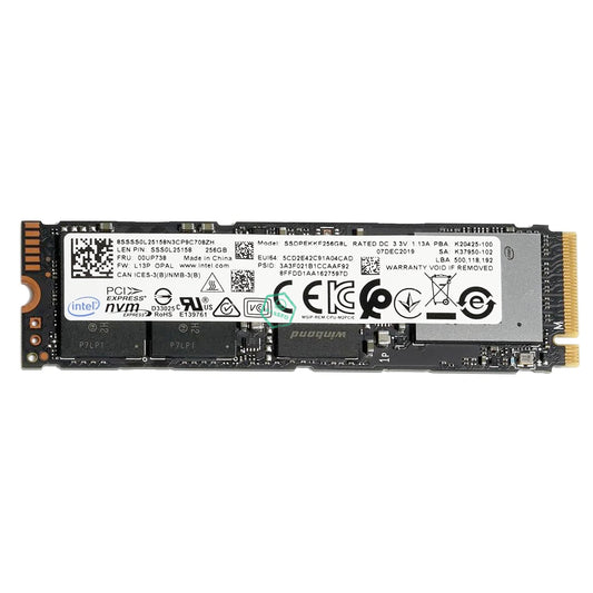 SSDPEKKF256G8L Intel Pro 7600p 256GB MLC PCI Express 3.1 x4 NVMe M.2 2280 Solid State Drive (SSD)