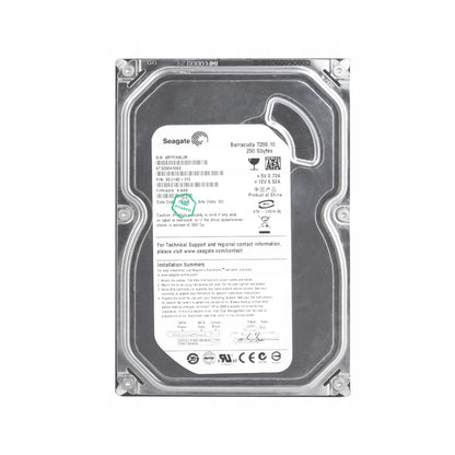 ST3250410AS Seagate Barracuda 7200.10 250GB 7200RPM SATA 3Gbps 16MB Cache 3.5-inch Internal Hard Drive