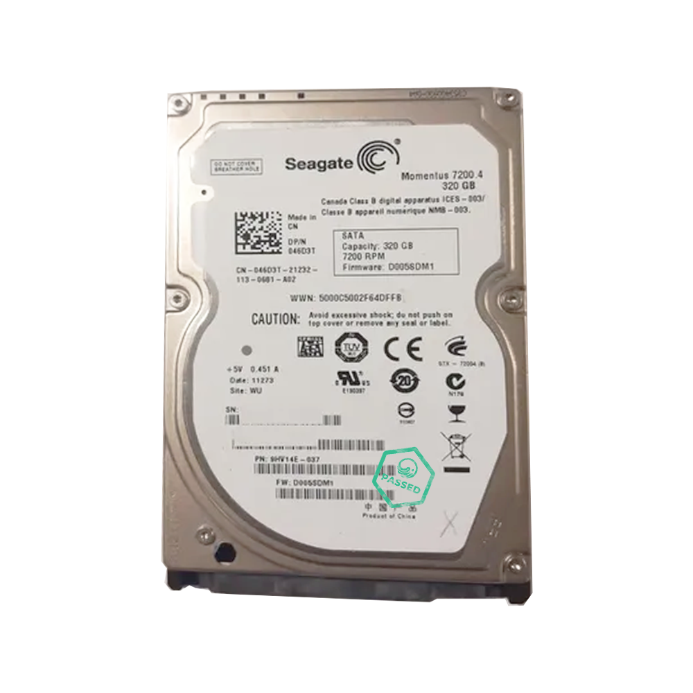 ST9320423AS Seagate Momentus 7200.4 320GB 7200RPM SATA 3Gbps 16MB Cache 2.5-inch Internal Hard Drive