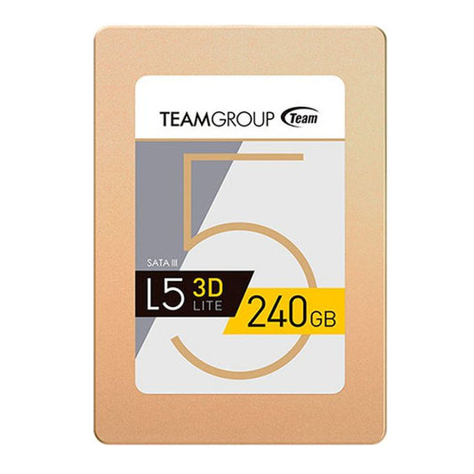 T253TD240G3C101 Team Group L5 3D Series 240GB TLC SATA 6Gbps 2.5-inch Internal Solid State Drive (SSD)