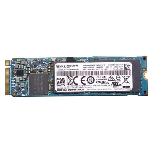 THNSF5256GPUK Toshiba XG4 Series 256GB TLC PCI Express 3.0 x4 NVMe (SED) M.2 2280 Internal Solid State Drive (SSD)