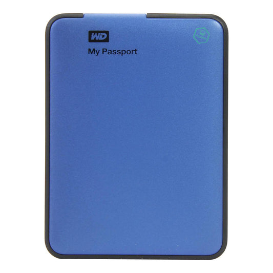 WDBY8L0020BBL Western Digital My Passport Essential 2TB 5400RPM USB 3.0 2.5-inch External Hard Drive (Blue) (Refurbished)