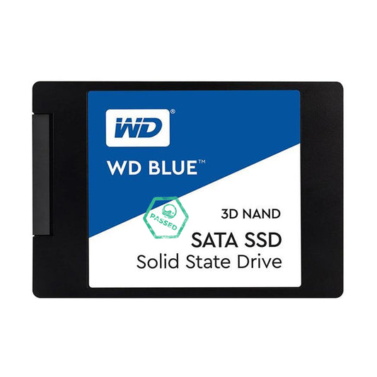 WDS500G2B0A-00SM50 100% Health Western Digital Blue 3D NAND 500GB TLC SATA 6Gbps 2.5-inch Internal Solid State Drive (SSD)